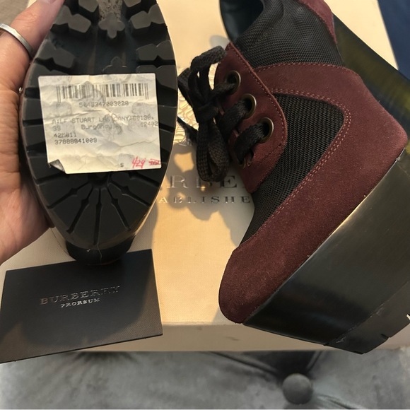 Burberry Prorsum Stuart 150 Wedge Lace up - Picture 4 of 11